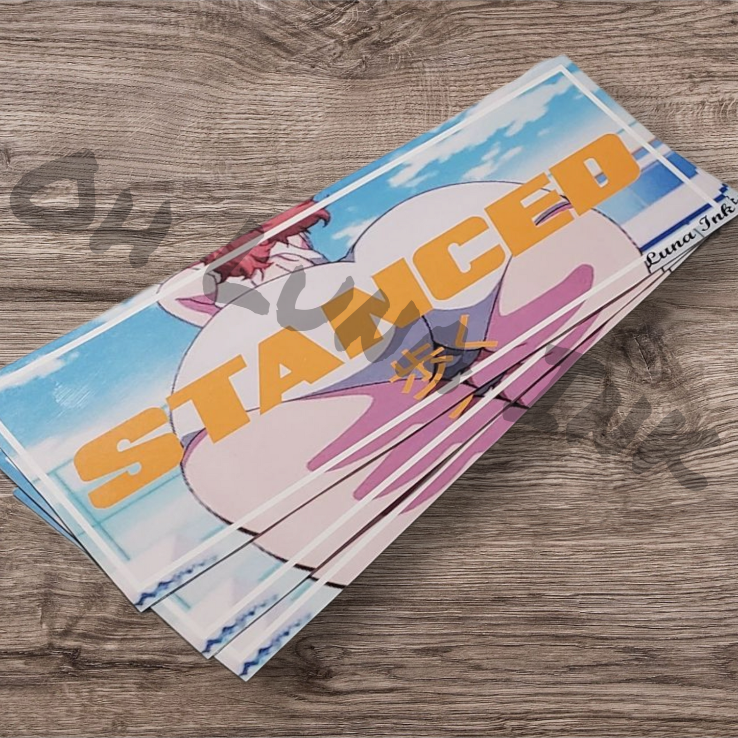 Stanced Slap Sticker