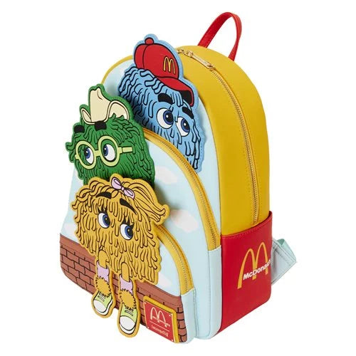 McDonald's Fry Guys Triple Pocket Mini-Backpack