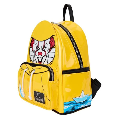 It Pennywise Raincoat Cosplay Mini-Backpack & Wallet