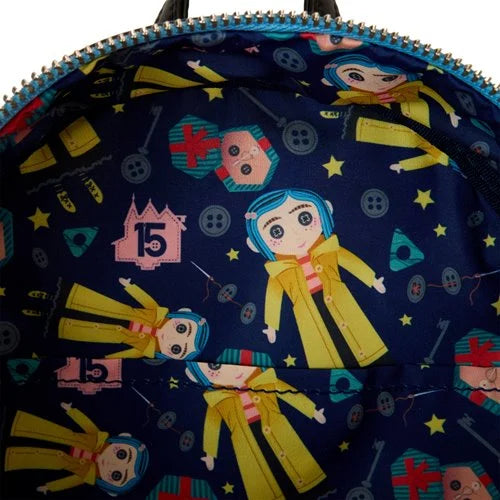 Coraline 15th Anniversary Doll Cosplay Mini-Backpack & Wallet