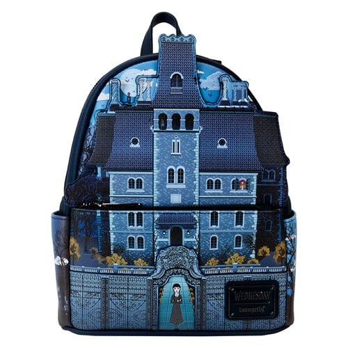 Wednesday Nevermore Academy Mini-Backpack & Wallet