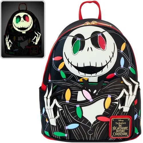 The Nightmare Before Christmas Smiling Jack Light-Up Mini-Backpack