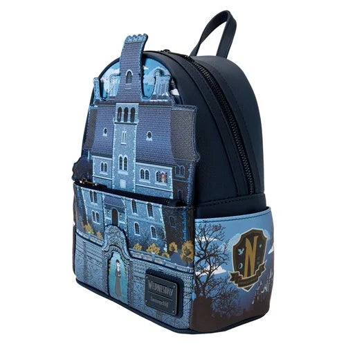 Wednesday Nevermore Academy Mini-Backpack & Wallet