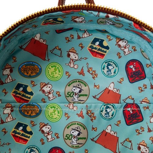 Peanuts Beagle Scouts 50th Anniversary Mini Backpack Set