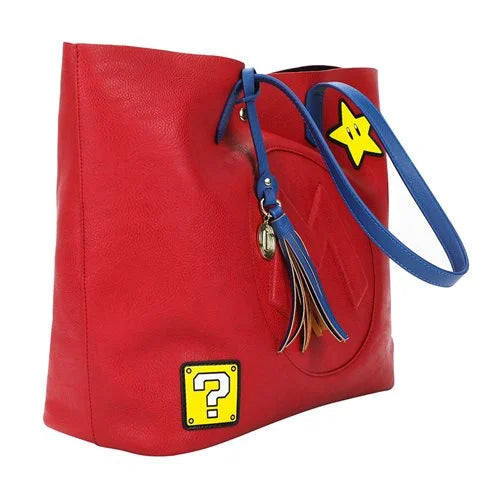 BioWorld Super Mario Mixed Icons Tote Bag