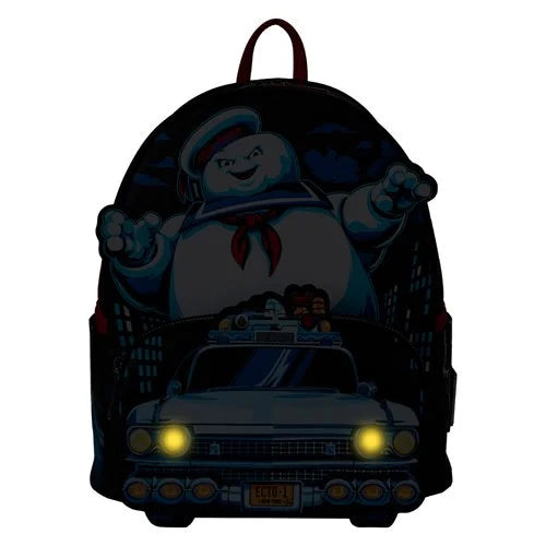 Ghostbusters Stay Puft Marshmallow Man Chase Mini-Backpack & Wallet