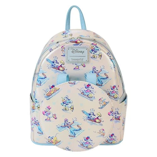 Mickey and Friends Winter Wonderland Mini-Backpack and Headband & Wallet