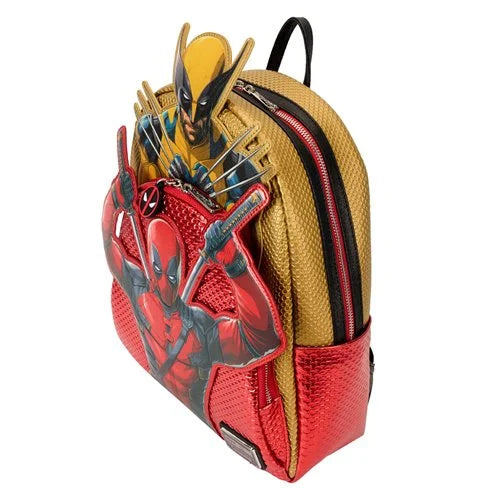 Deadpool and Wolverine Mini-Backpack & Wallet