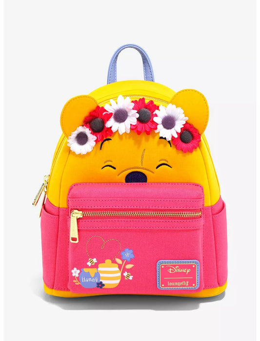 Loungefly Disney Winnie the Pooh Flower Crown Mini Backpack