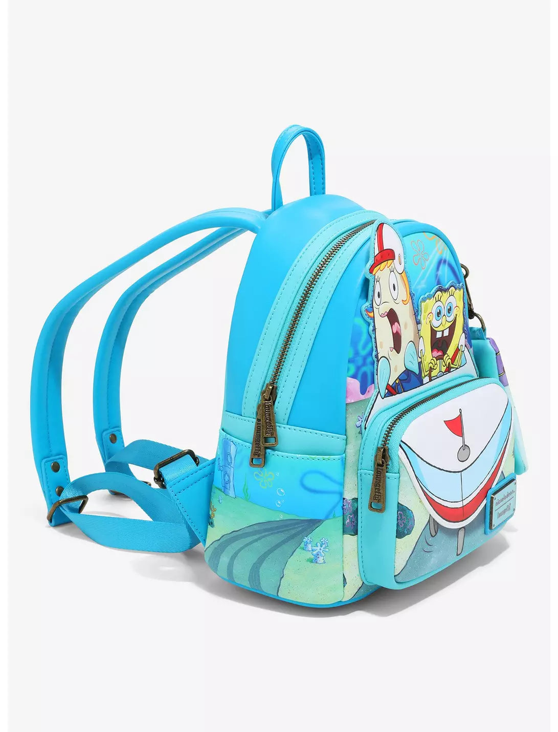 Loungefly SpongeBob SquarePants Boating School Mini Backpack