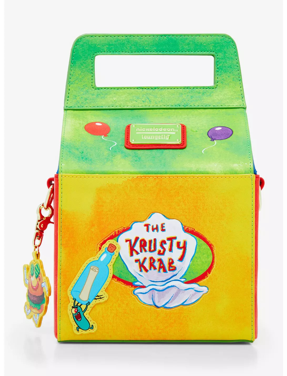 Loungefly SpongeBob SquarePants Krusty Krab Kiddie Meal Figural Crossbody Bag