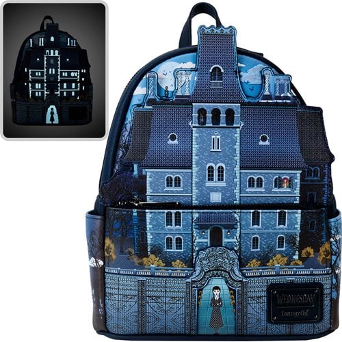 Wednesday Nevermore Academy Mini-Backpack & Wallet