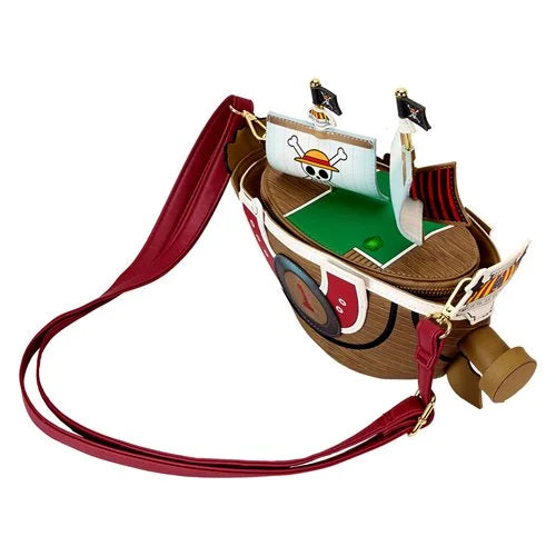 One Piece Thousand Sunny Figural Crossbody Bag