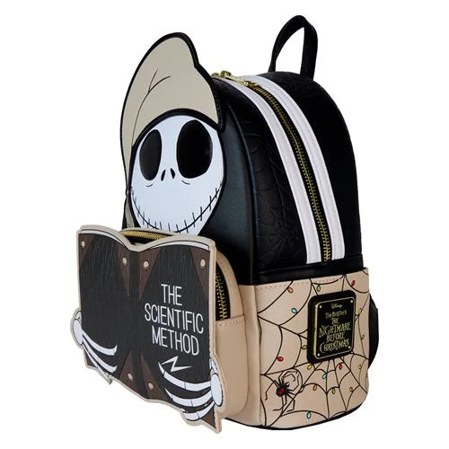 The Nightmare Before Christmas Bedtime Jack with Scientific Method Cosplay Mini-Backpack & Wallet