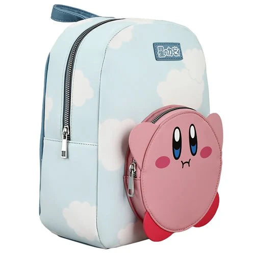 BioWorld Kirby Cloud Print Mini-Backpack