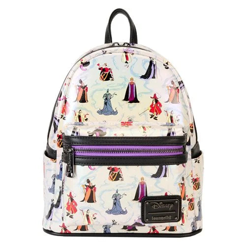 Disney Villains Iridescent Mini-Backpack & Wallet