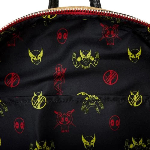 Deadpool and Wolverine Mini-Backpack & Wallet