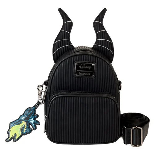 Disney Villains Maleficent Convertible Mini-Backpack