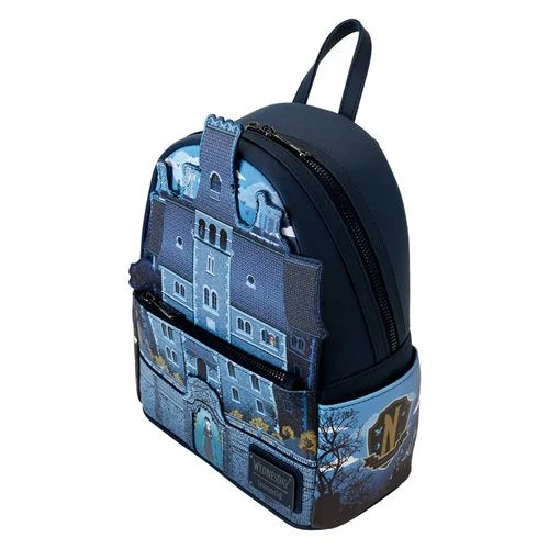 Wednesday Nevermore Academy Mini-Backpack & Wallet