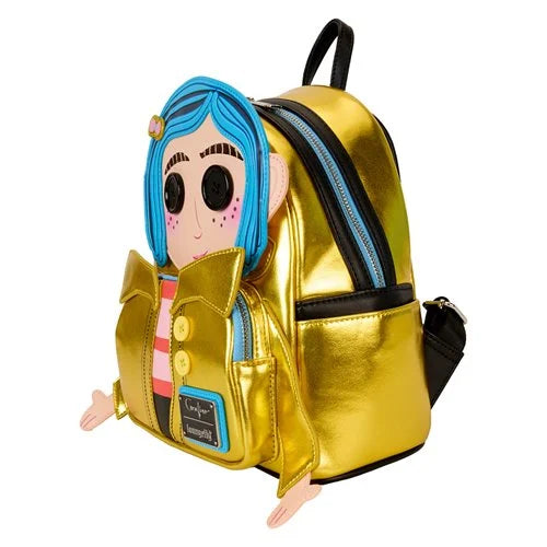 Coraline 15th Anniversary Doll Cosplay Mini-Backpack & Wallet