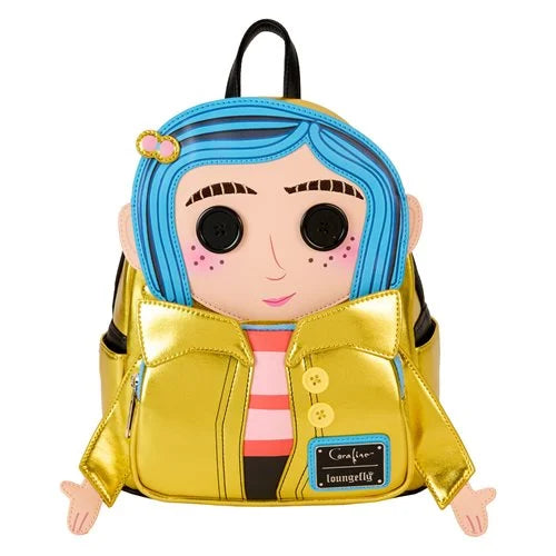 Coraline 15th Anniversary Doll Cosplay Mini-Backpack & Wallet