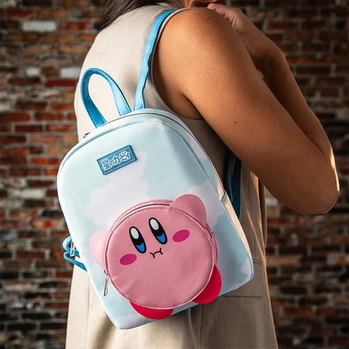 BioWorld Kirby Cloud Print Mini-Backpack