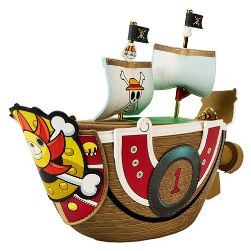 One Piece Thousand Sunny Figural Crossbody Bag