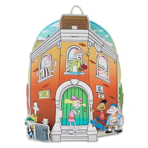 Hey Arnold! House Mini-Backpack & Wallet