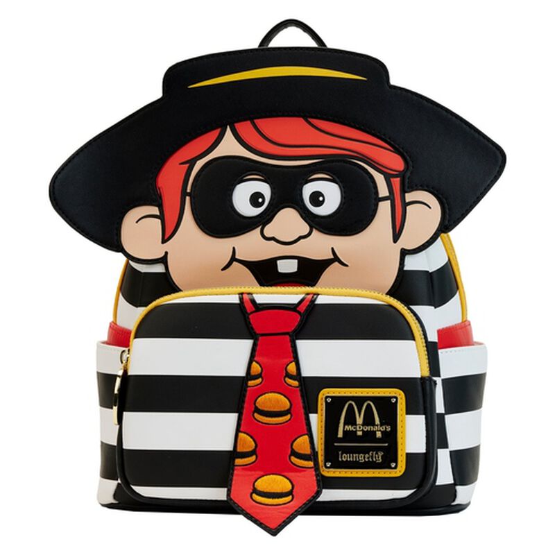 McDonald's Hamburglar Cosplay Mini Backpack Wallet Set