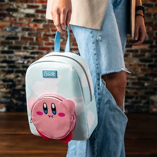 BioWorld Kirby Cloud Print Mini-Backpack