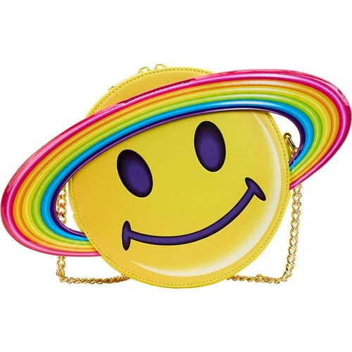 Lisa Frank Rainbow Ring Saturn Crossbody Purse