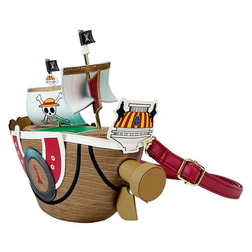 One Piece Thousand Sunny Figural Crossbody Bag