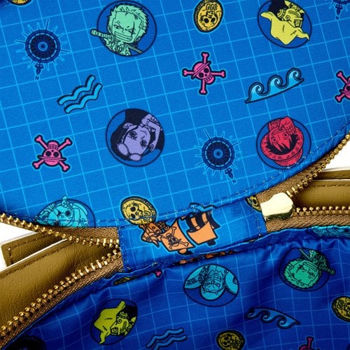 One Piece Thousand Sunny Figural Crossbody Bag