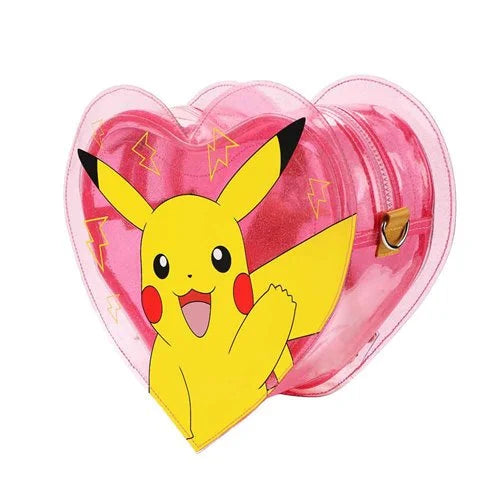 BioWorld Pokemon Pikachu Heart Convertible Mini-Backpack