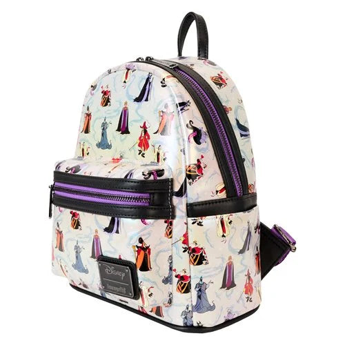 Disney Villains Iridescent Mini-Backpack & Wallet