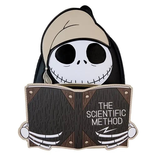 The Nightmare Before Christmas Bedtime Jack with Scientific Method Cosplay Mini-Backpack & Wallet