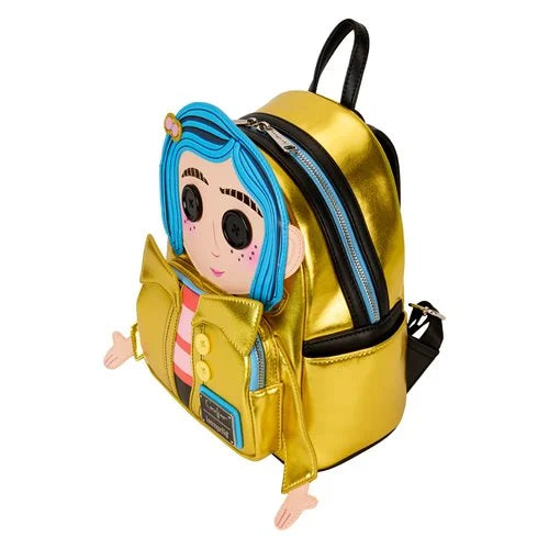 Coraline 15th Anniversary Doll Cosplay Mini-Backpack & Wallet