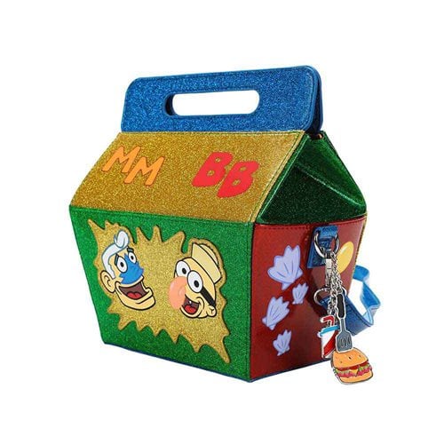 Bioworld- SpongeBob SquarePants Krusty Krab Kiddie Meal Crossbody Bag