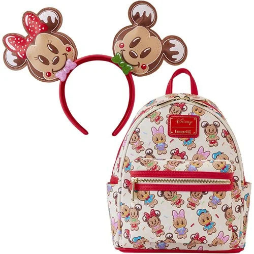 Mickey Mouse and Friends Gingerbread Cookie Mini-Backpack and Ears Set