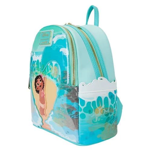 Moana Ocean Waves Mini-Backpack and Wallet