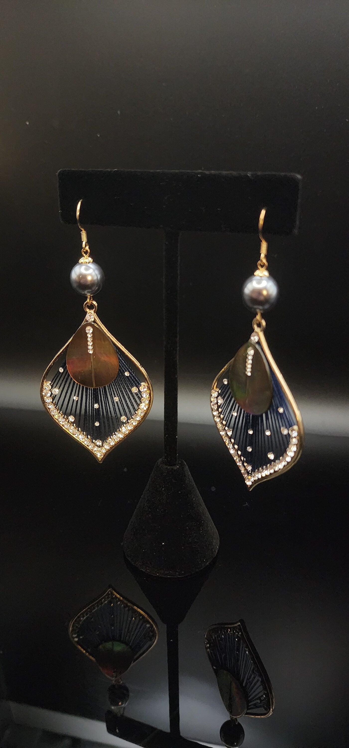 Handmade Tear drop style Earrings